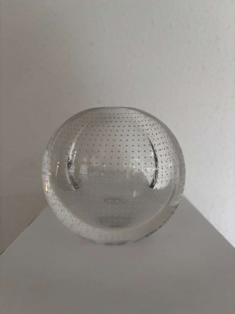 Glasfabriek Leerdam - A.D. Copier - Vas - Glas - spikbol/vas #1.0