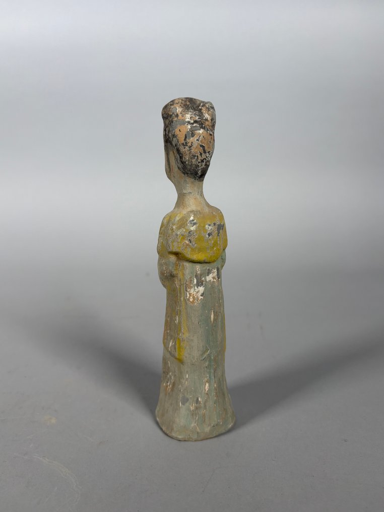 Ancient Chinese, Tang Dynasty Terrakotta Mingqi - 19.5 cm #4.3