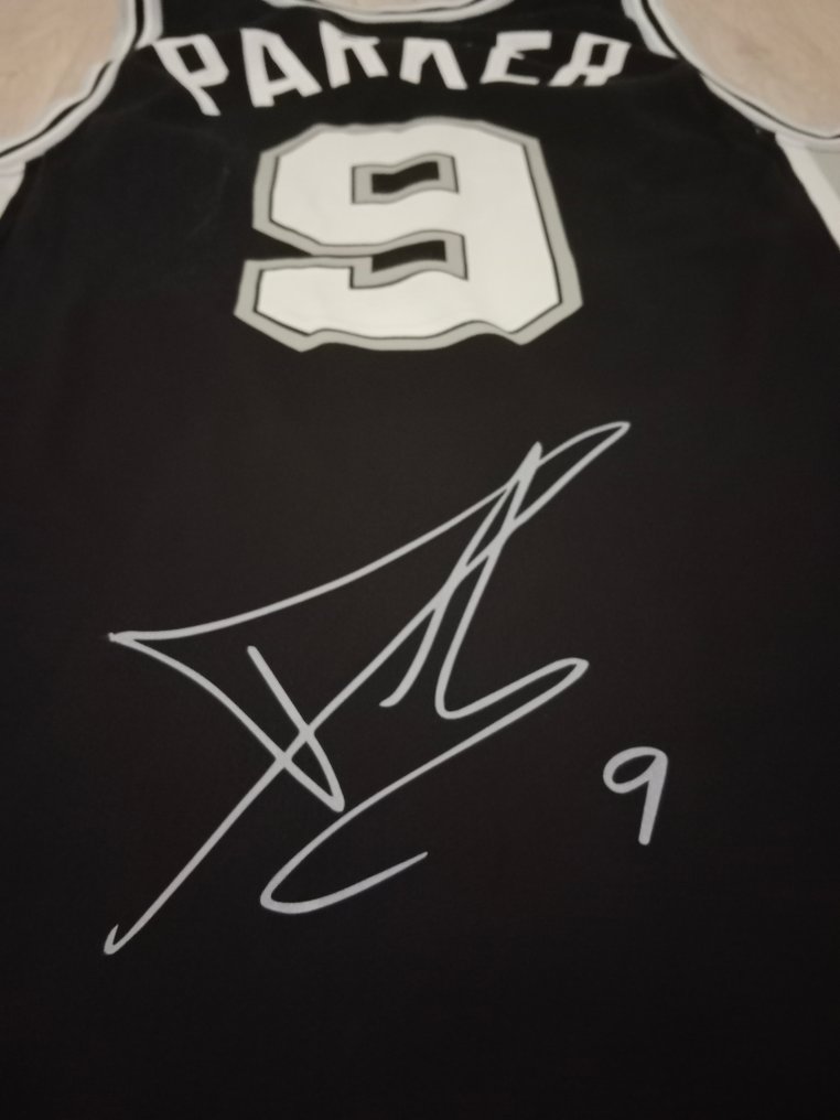 spurs edicion especial firma tributo finals " primer anillo " - NBA 篮球 - Parker - 2003 - 篮球球衣 #1.0