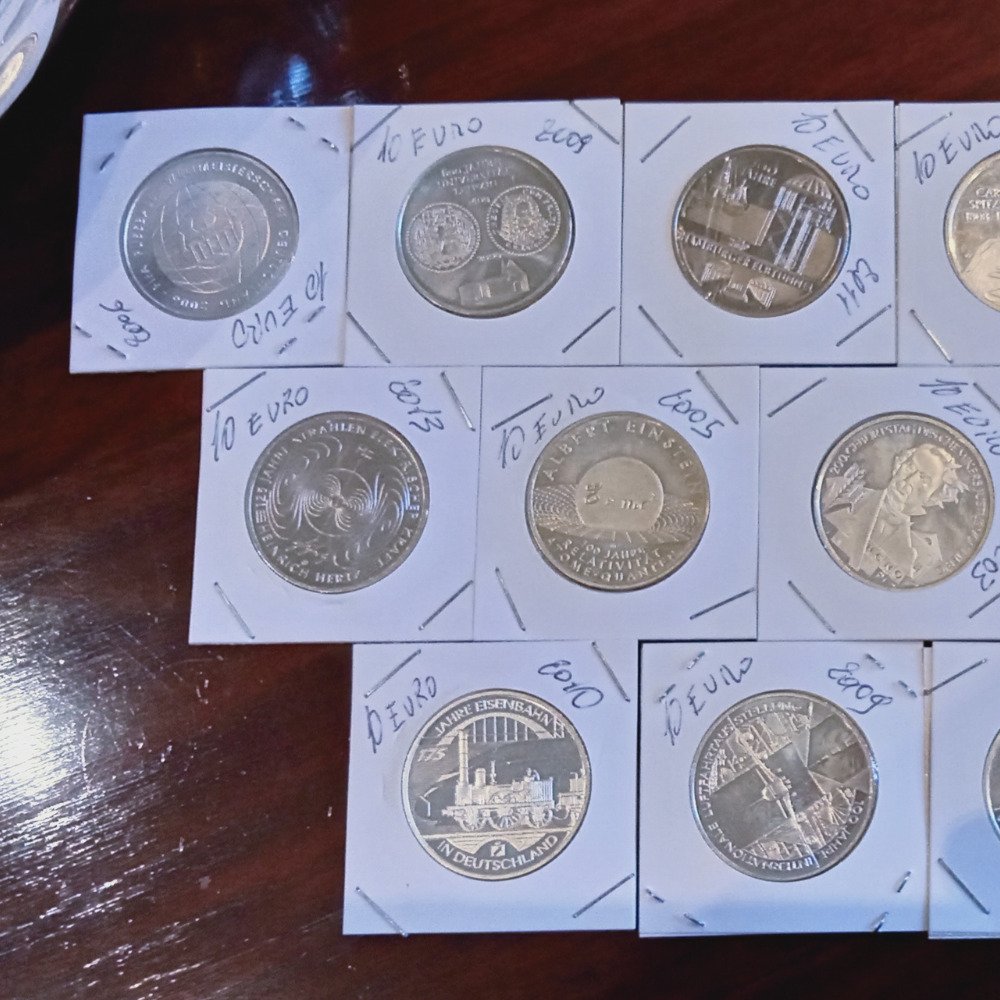 Alemania. 10 Euro 2006/2013 (12 monete) (Sin precio de reserva) #3.2