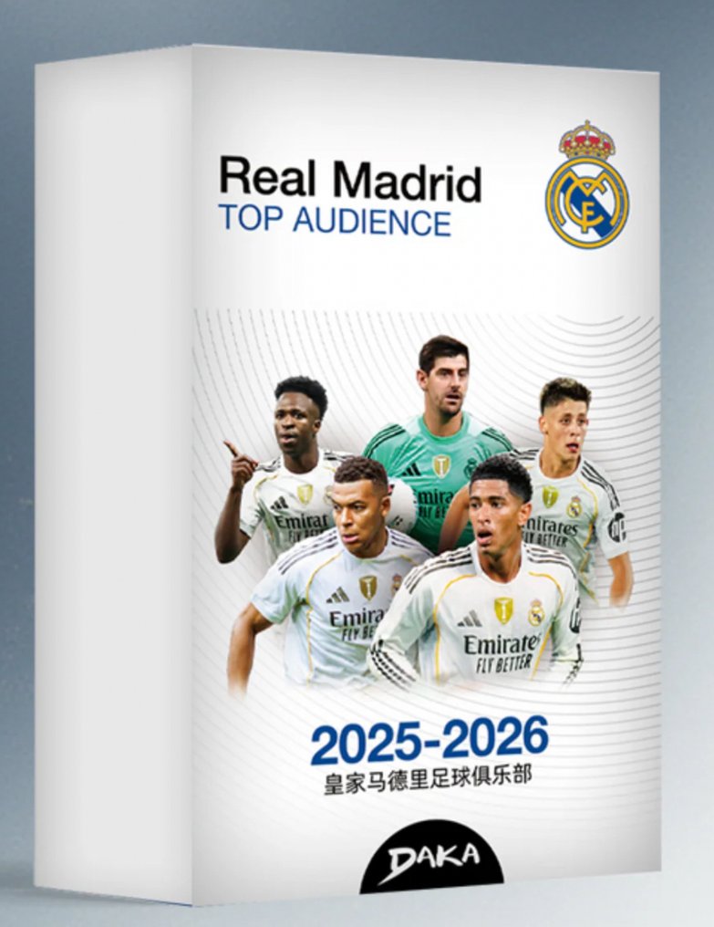 2025/26 DAKA Top Audience 6 packs per box, 4 cards per pack 平行卡, 編號平行卡, 簽名卡 - 1 Sealed box - 狀況優良(EX) #1.0