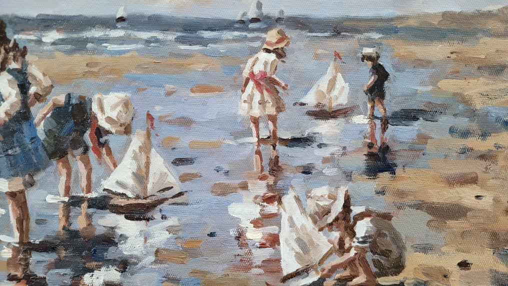 Francis Cristaux (1950) - Les petits voiliers ~ été inoubliable #2.1