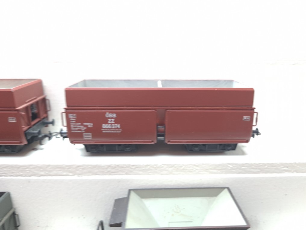 Kleinbahn H0 - 303/306/313/330/333/356/363 - 模型貨運火車 (8) - 8辆多样化的货车 - ÖBB #4.3