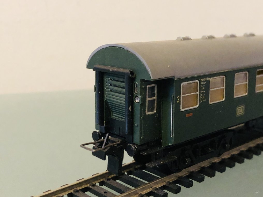 Trix Express H0 - 3374/3375/3376 - Modelltog passasjervogn (3) - Ensemble av 3 passasjervogner. - DB #2.1