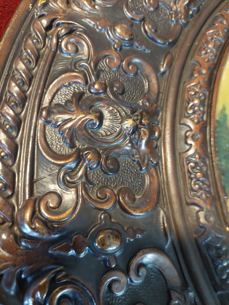 Ornement décoratif - Assiette décorative en faïence. #3.2