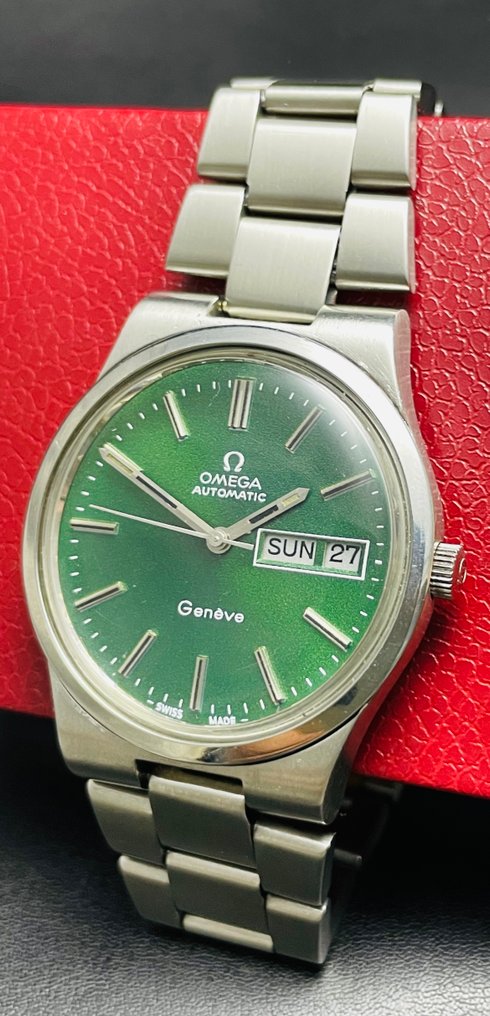 Omega - Genève Automatic Day-Date Green Dial 1960-1969 Men #2.1