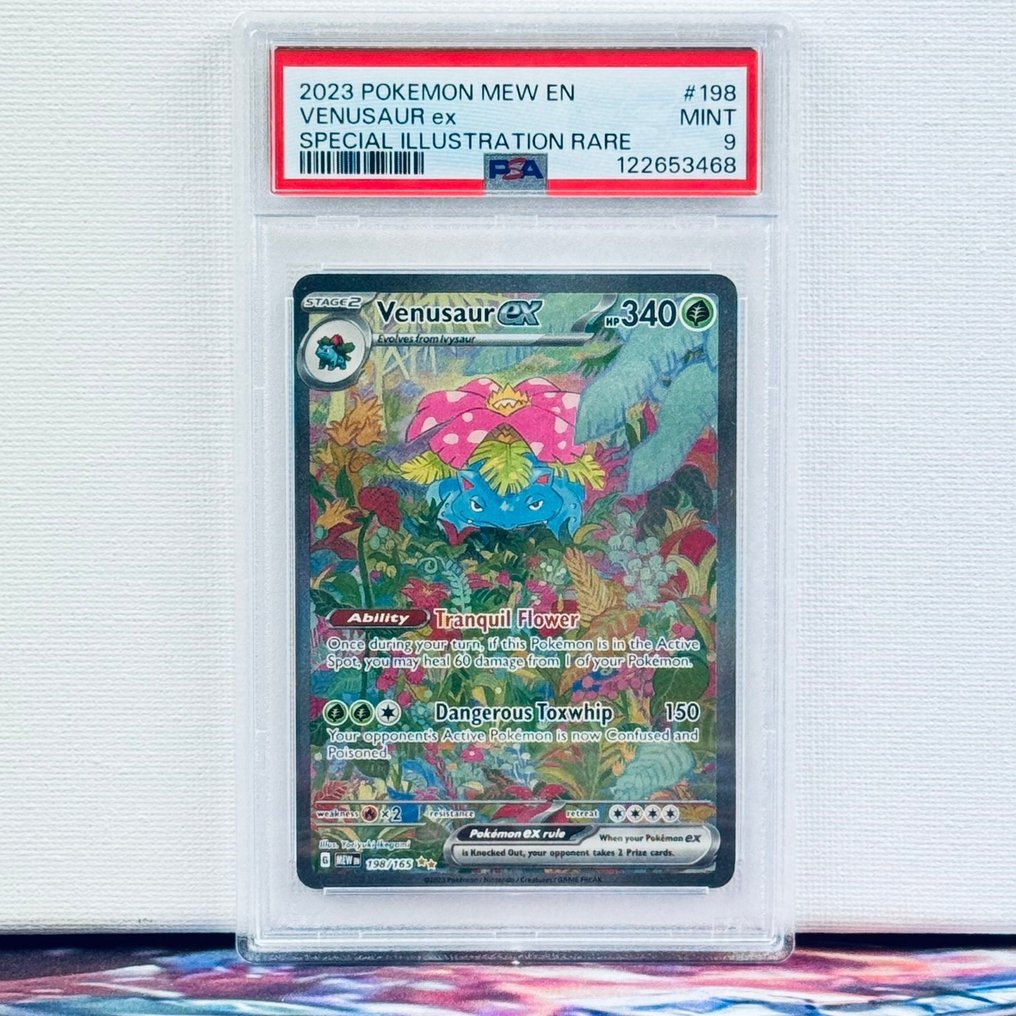 Pokémon Graded card - 151 Set: Venusaur 198, Charizard 199, Blastoise 200 - Pokémon - PSA 9 #1.0