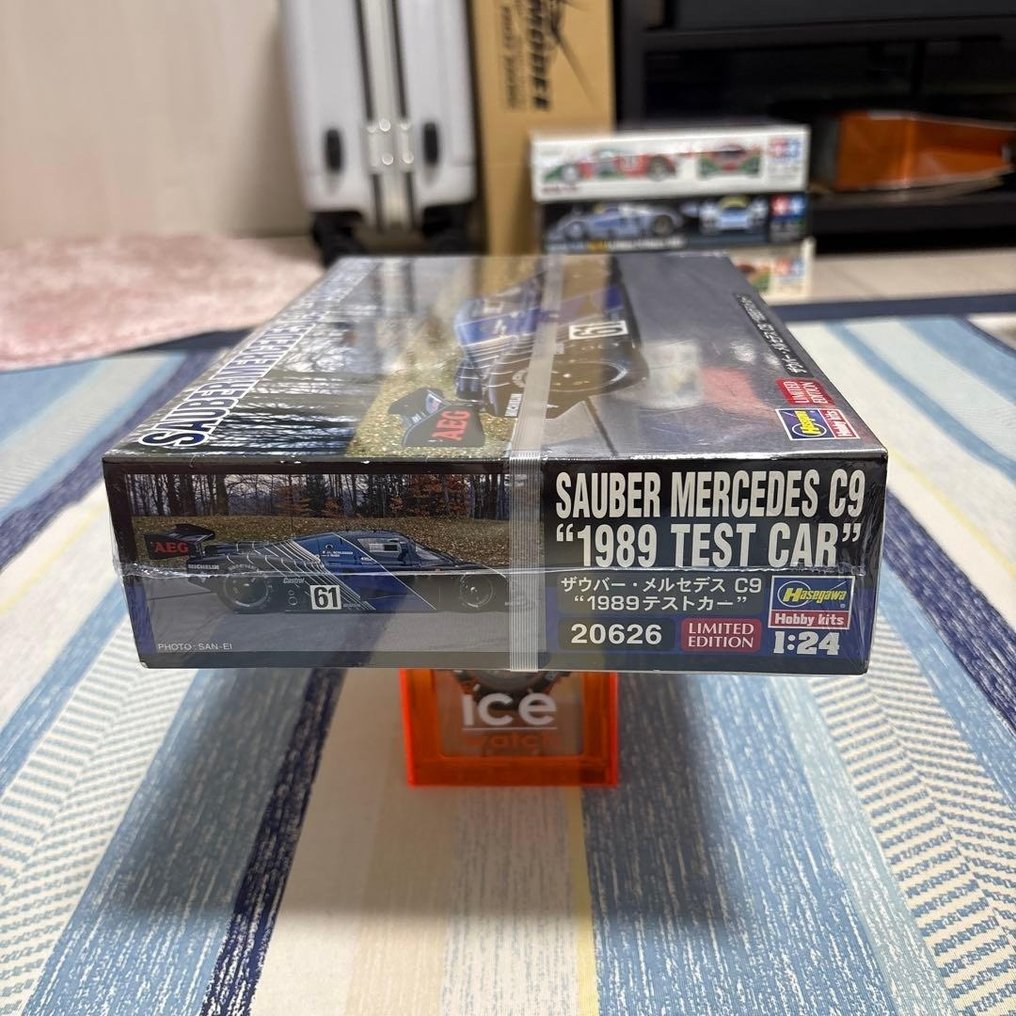 Hasegawa - Αυτοκίνητο μοντελισμού - Sauber Mercedes C9 “1989 Test Car” — 1:24 Scale Limited Edition Plastic Model Kit #3.2