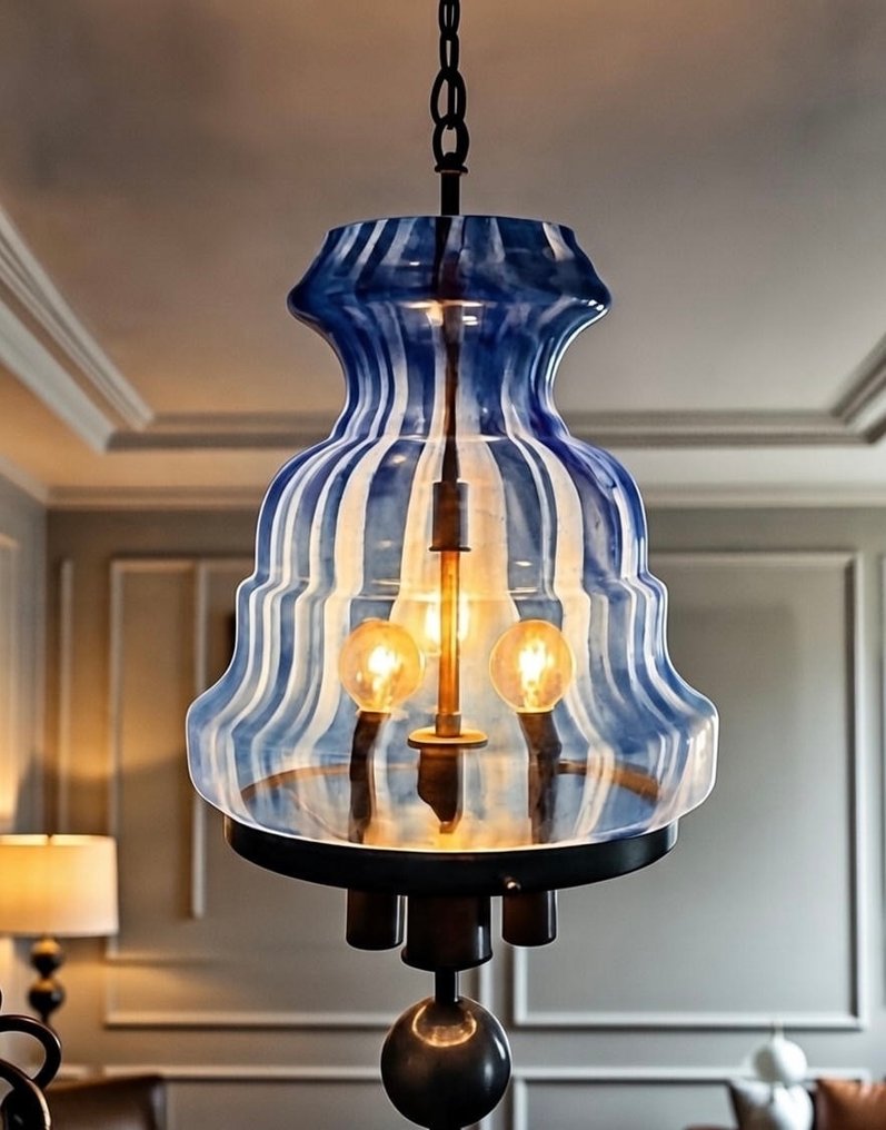 Hanging lamp - Glass, Metal #1.0
