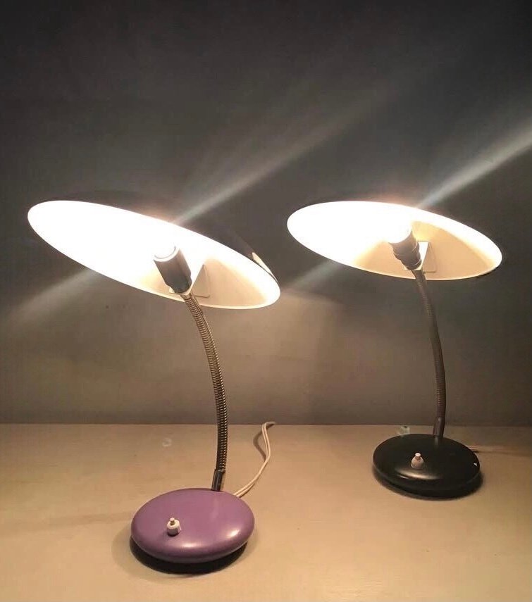 Massive - Lampada da tavolo (2) - Metallo - Spazio d'epoca #1.0