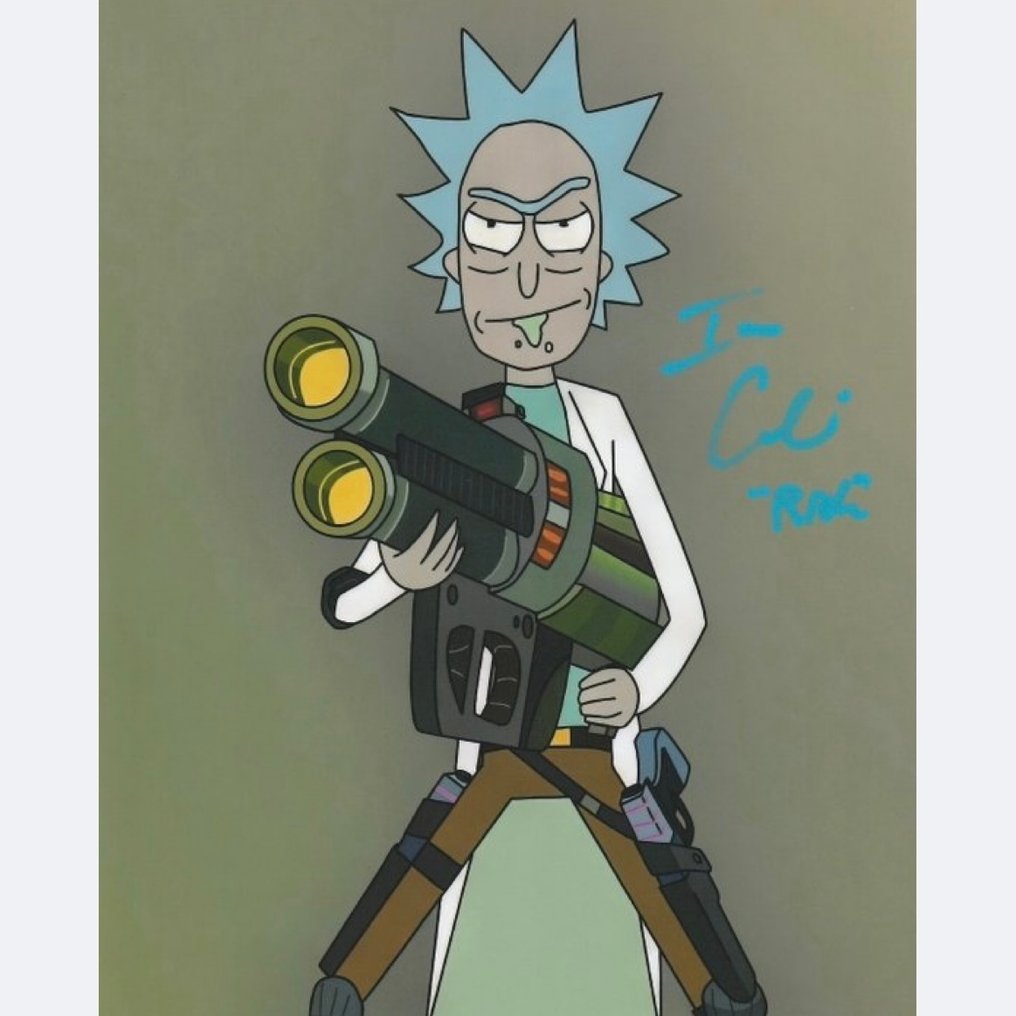 Rick and Morty - Signed by Ian Cardoni (Rick) #1.0