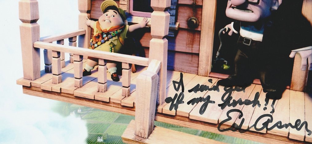 Disney - UP! - Signed by Ed Asner (+) (Carl) #4.3