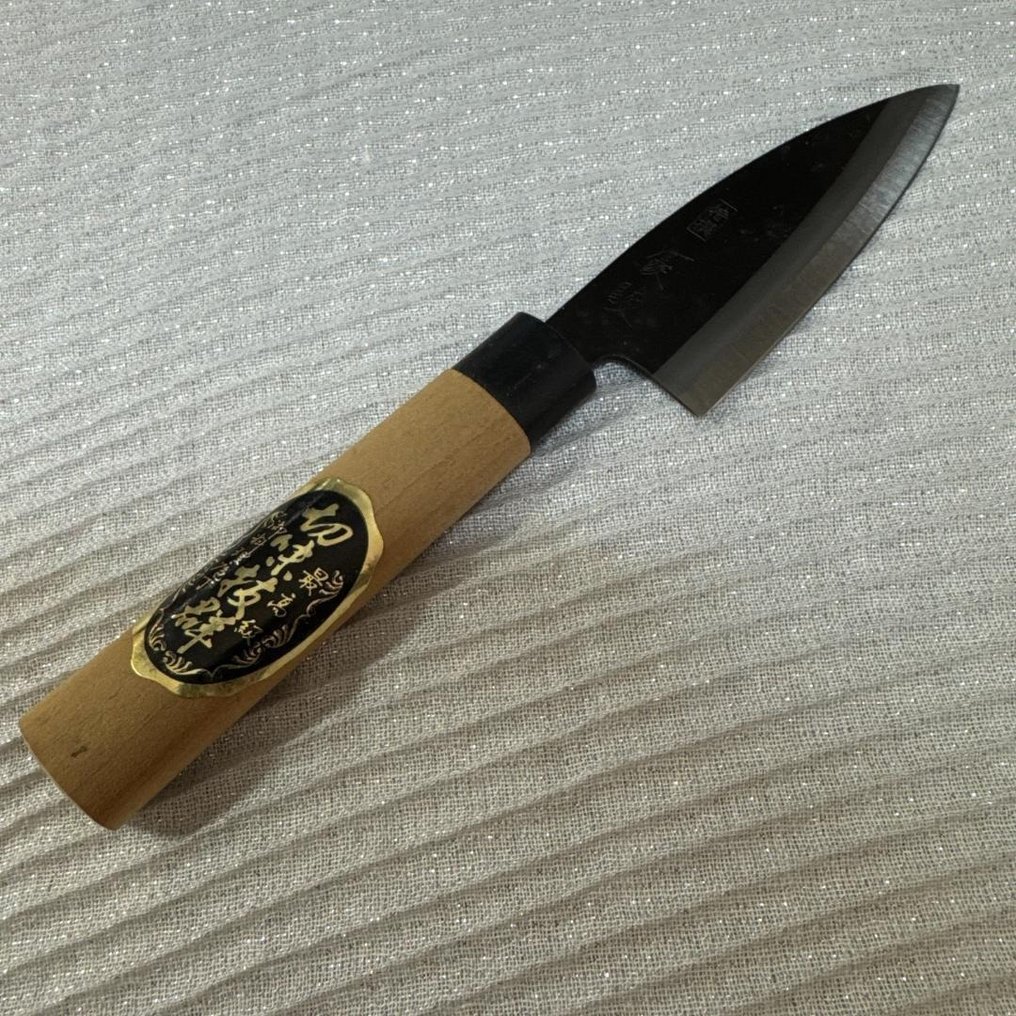 Yūshun (優駿) - 廚刀 -  日本Gyuto - 碳钢，约1970年至1990年 - 鋼, 木 - 日本 #1.0