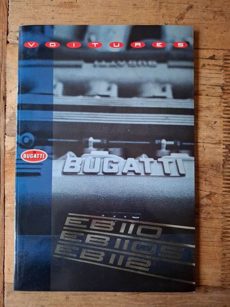 Brochure - Bugatti - EB 110 / EB 110 S / EB 112 #1.0