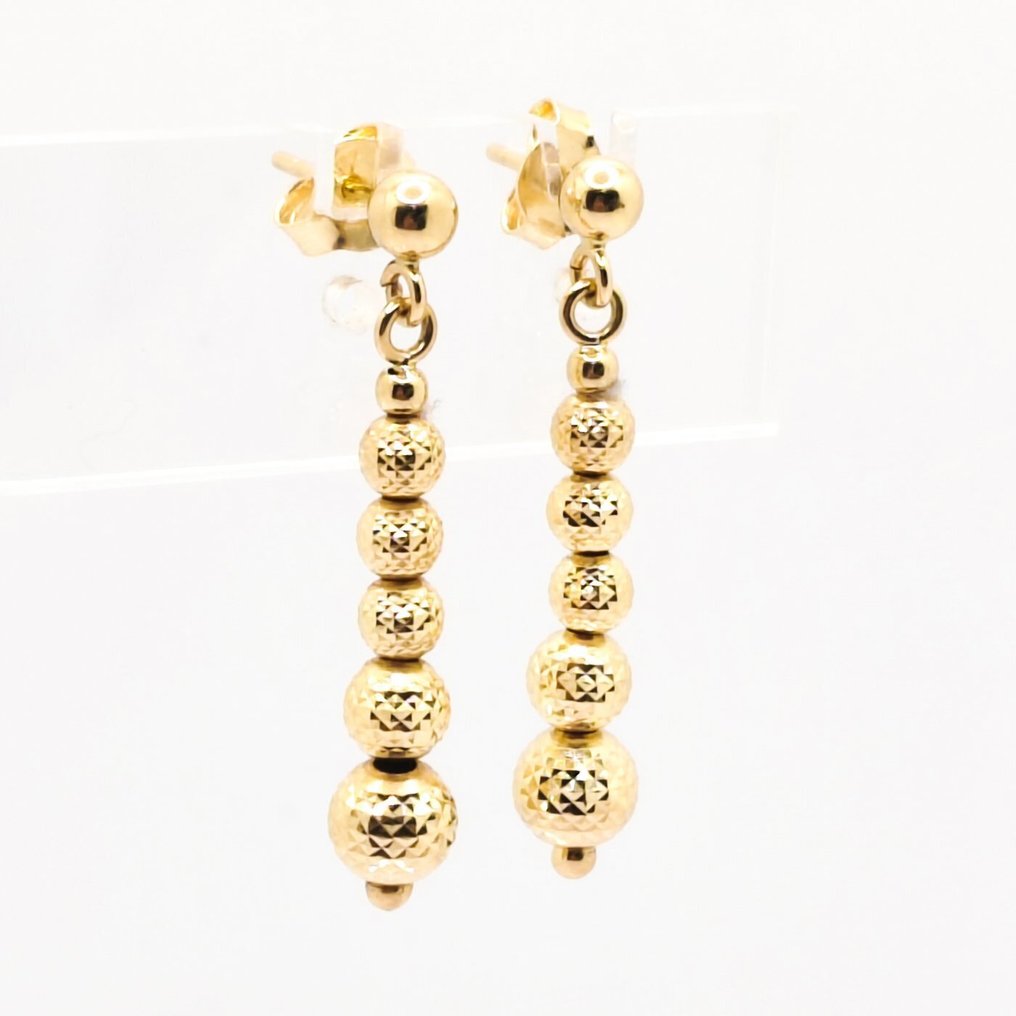 Ohrringe - 18 kt Gelbgold #1.0
