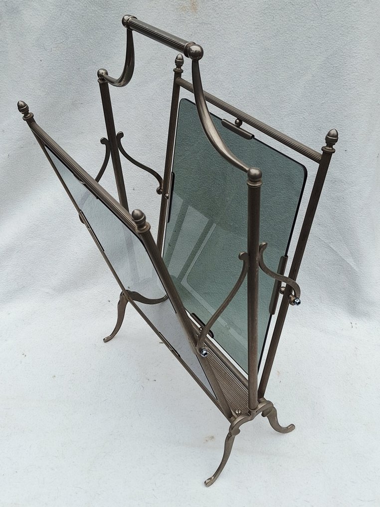 Portariviste - Metallo e vetro #3.2