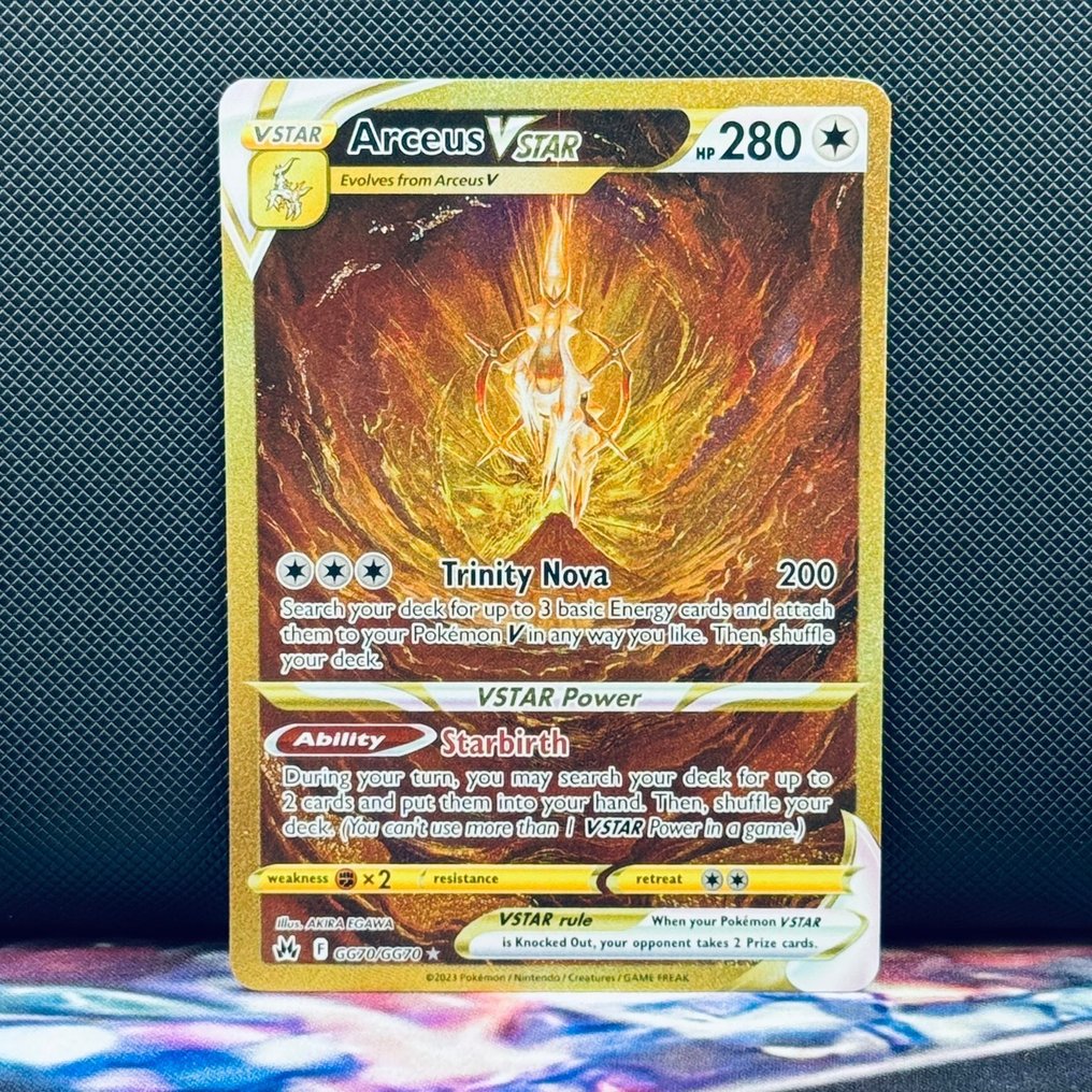 Pokémon Card - Arceus GG70 - Pokémon #1.0