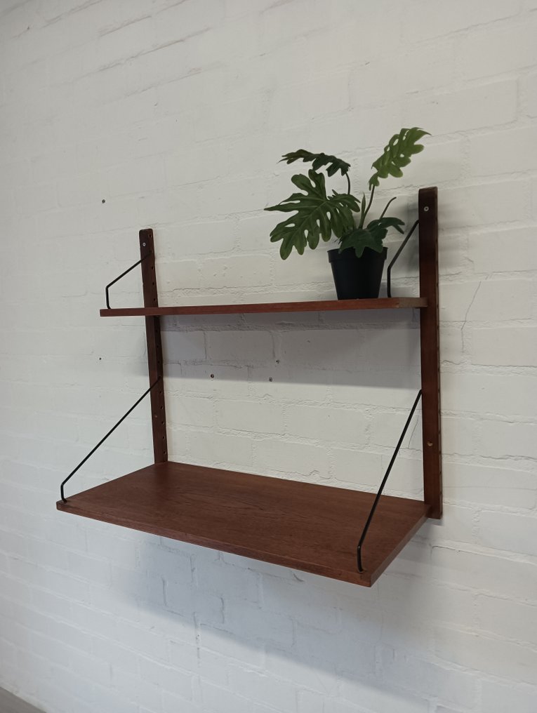 Royal System - Poul Cadovius - 壁掛式擱板單元 - 木, 金屬 #4.3