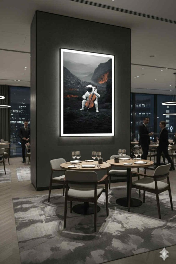 Rudy barret - Le Violoniste Spatial - XL #4.3