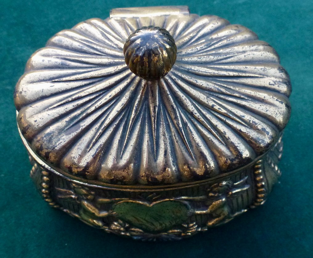 Art Nouveau - Sieradendoosjes - 盒 (6) - 铜鎏金 - 棺材盒子 #4.3