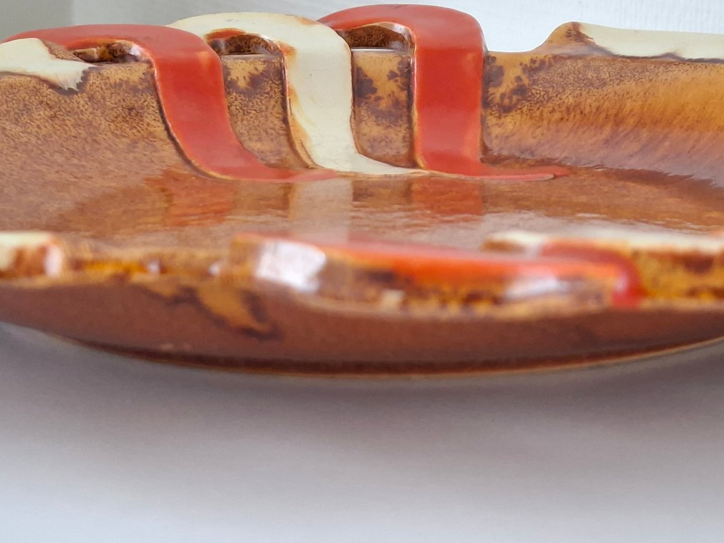 Carstens Uffrecht - Πιατέλα - Πήλινο - Πιατέλα φρούτων Art Deco. #2.1