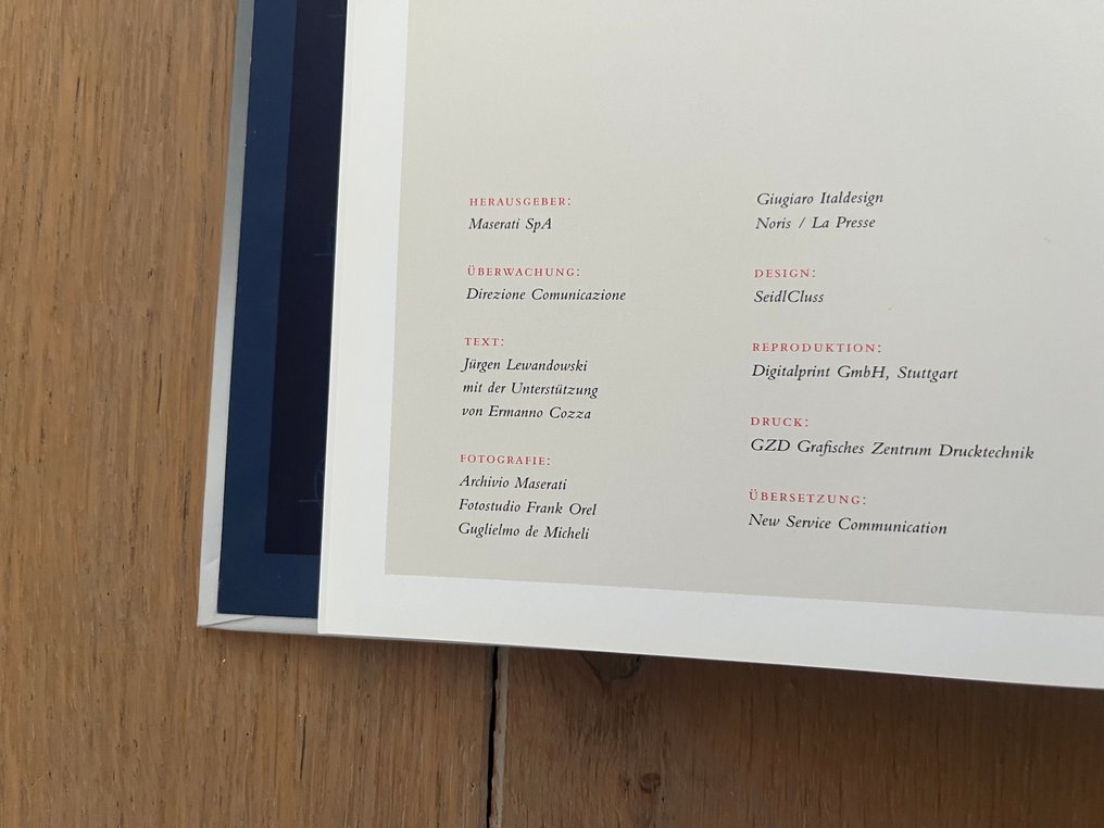 Jürgen Lewandowski; Ermanno Cozza - Maserati Quattroporte, Die Geschichte (M28/03) - 2003 #4.3