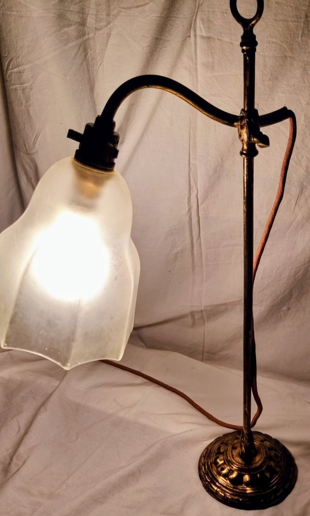 Állólámpa - Sárgaréz - Jugendstil lámpa #3.2