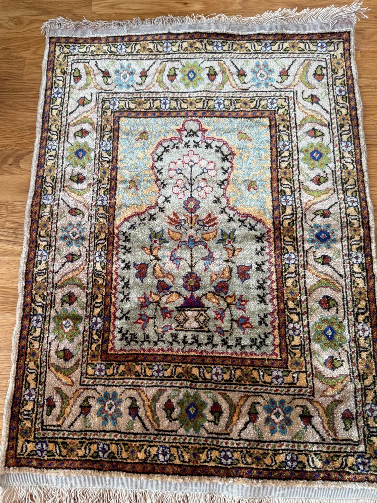 Hereke - Alfombra - 64 cm - 41 cm #1.0