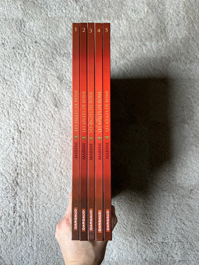 Les Aigles de Rome T1 à T5 + ex-libris - 5x C - 5 Album - EO - 2007/2016 #1.0