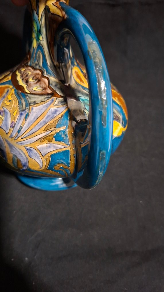 Haagsche Plateelfabriek Rozenburg - Vase -  Amphora  - Faïence #3.2