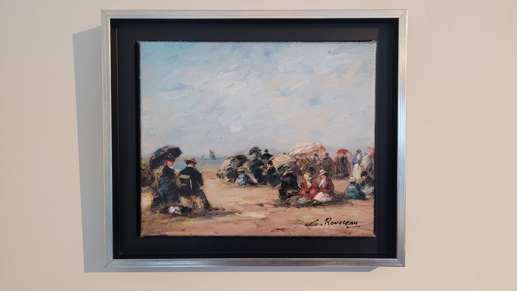 Camille Rousseau (1949) - Dimanche en Normandie ~ Marée Basse XII #4.3