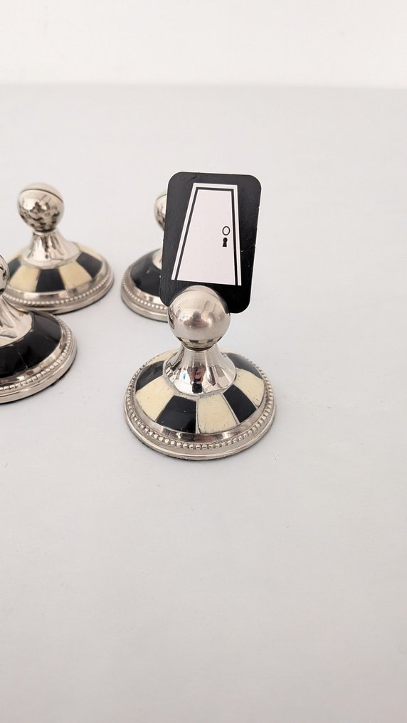 Σετ δείπνου (8) - Πορσελάνη, Μέταλλο - Θέσεις για 8 άτομα #1.0