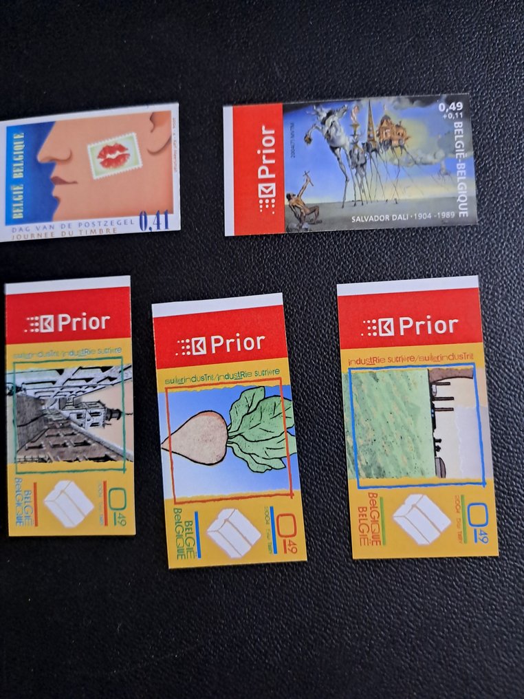 Belgium - ND. 1032/36, 3245/48, 3254/55, 2192, 2982. - COB 2025 #2.1