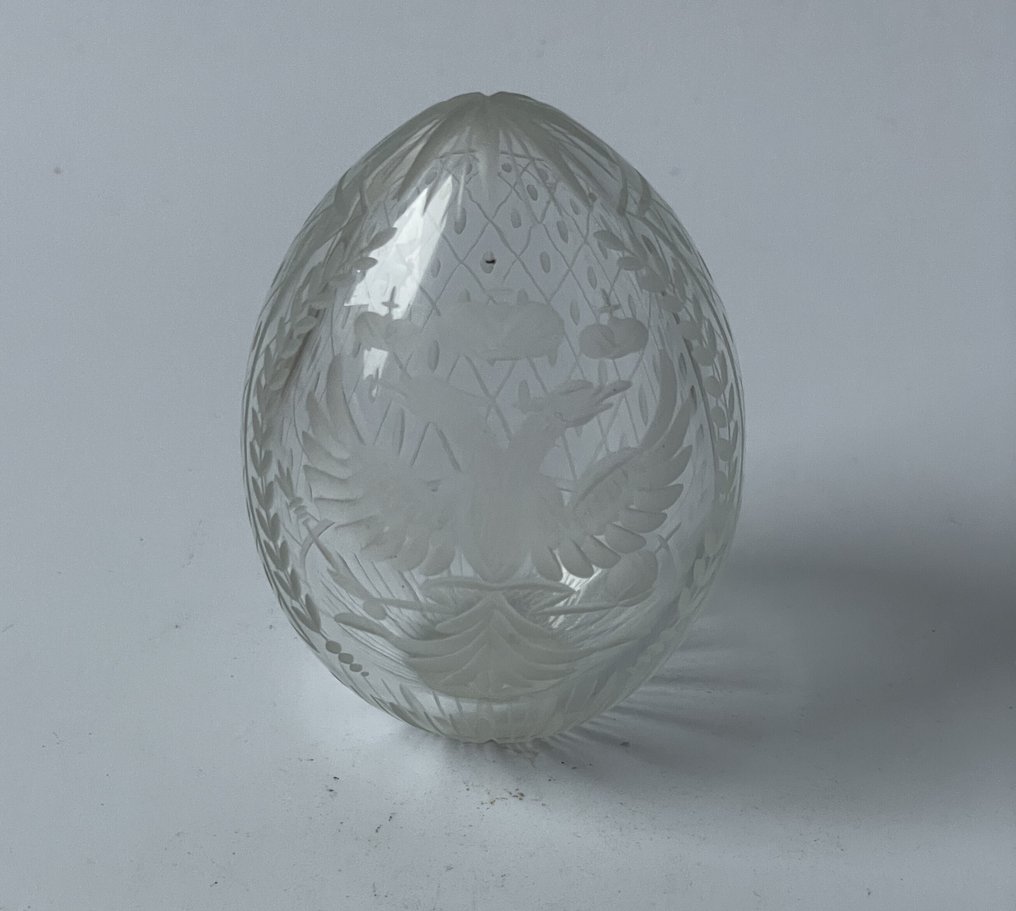 Fabergé-ägg - Kristall - aigle bicéphale #1.0