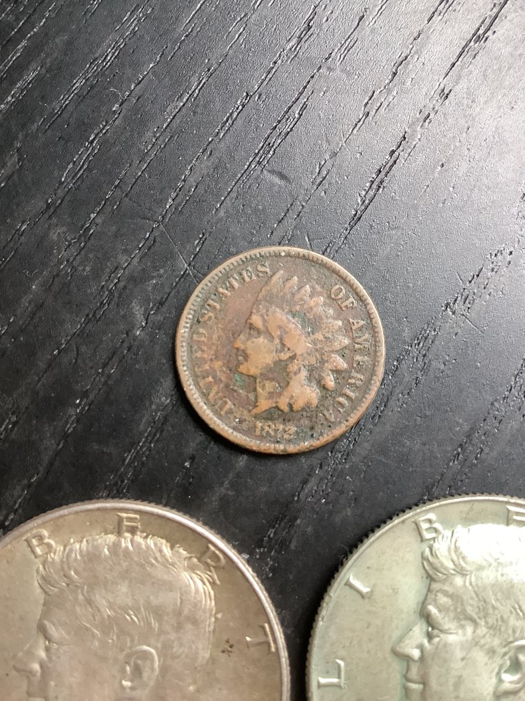 Förenta staterna. Lotje van 7 Munten, 1872-1969  (Ingen mindstepris) #1.0