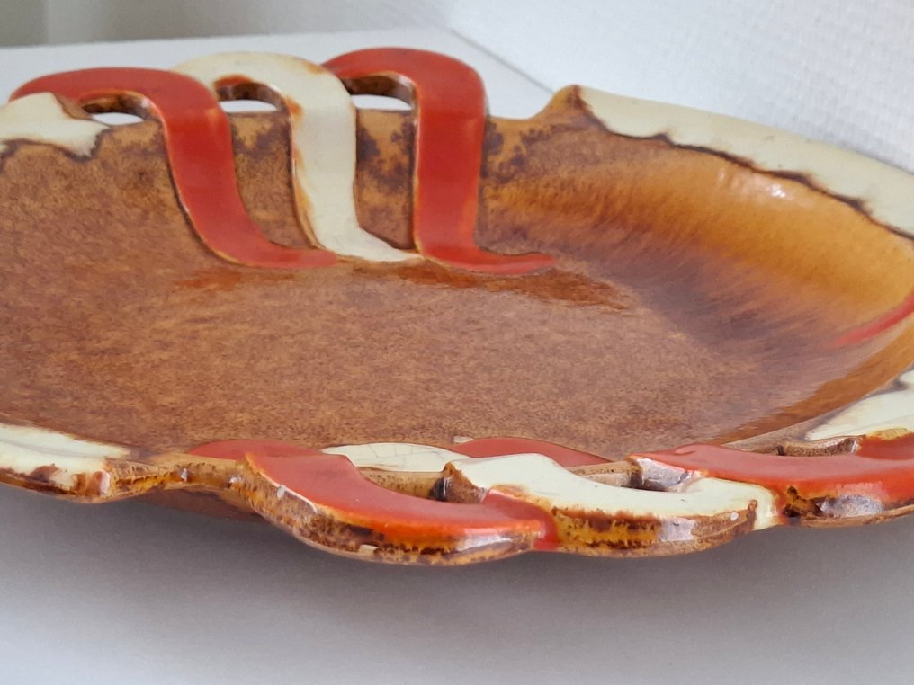 Carstens Uffrecht - Πιατέλα - Πήλινο - Πιατέλα φρούτων Art Deco. #3.2