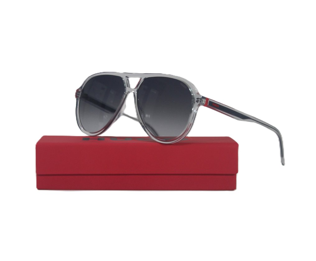 Hugo Boss - Hugo Boss - HG1362 KB790 - transparent, grau - Okulary przeciwsłoneczne #1.0