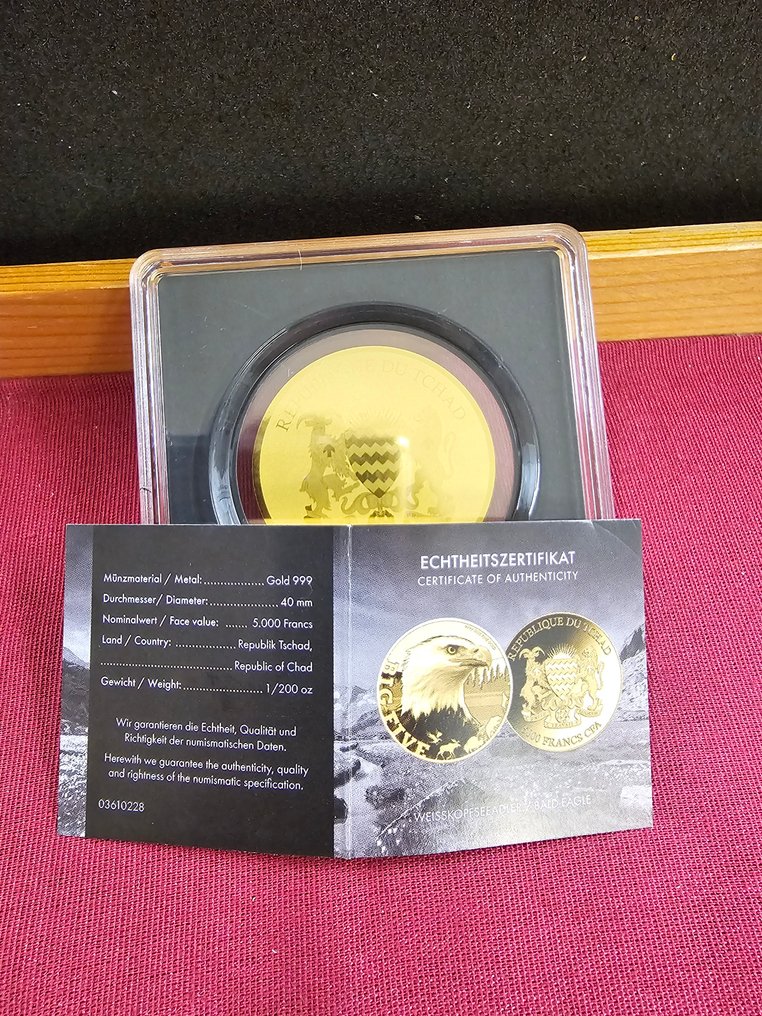 Tsjaad. 5000 Francs CFA BIG FIVE  (Zonder minimumprijs) #2.1