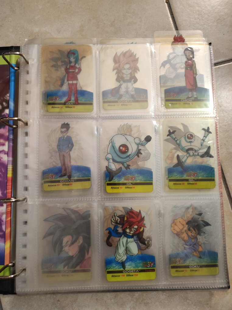 Lamincarda Dragonball GT - 1 Álbum incompleto - Dragon Ball #2.1