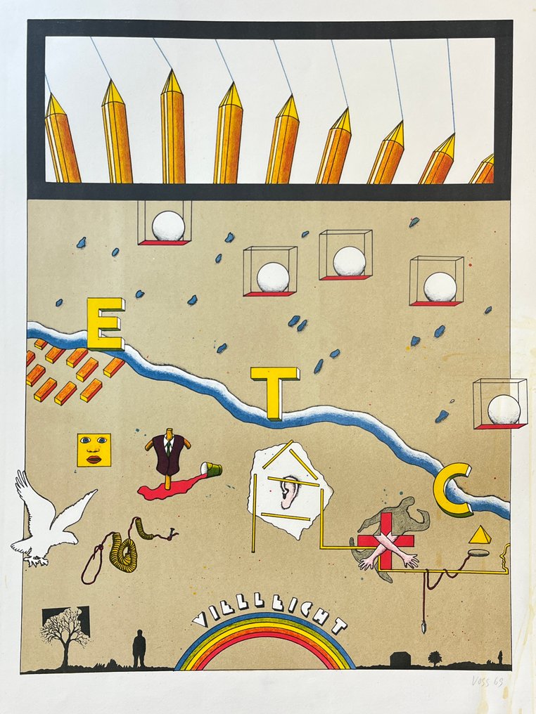 Jan Voss (1945) - Vielleicht, 1969 #4.3