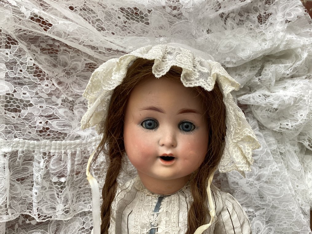 Schützmeister quendt 201 - Boneca Antique composiet doll - 1900-1910 - Alemanha #1.0