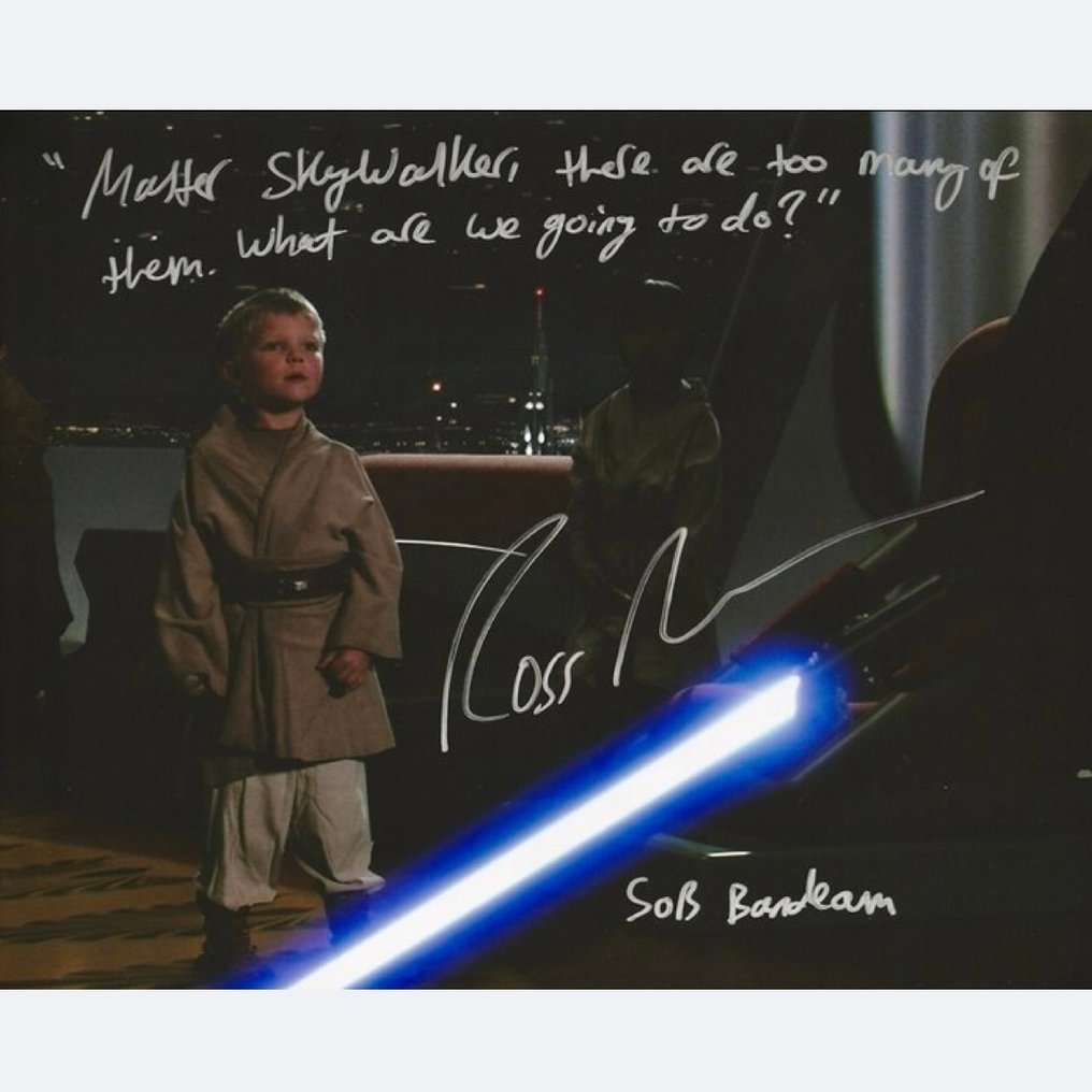 Star Wars - Signed by Ross Beadman (Sors Bandeam) #1.0