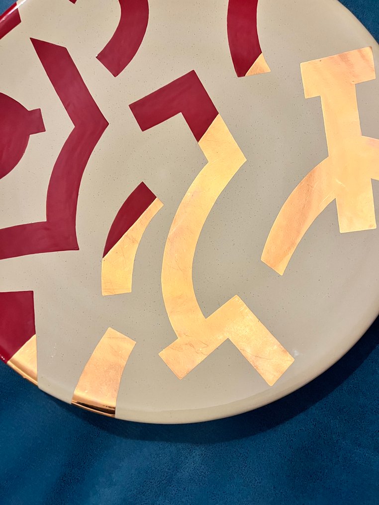 Carla Accardi (1924-2014) - 雕塑, Piatto - 35 cm - 陶瓷 - 2000 #3.2