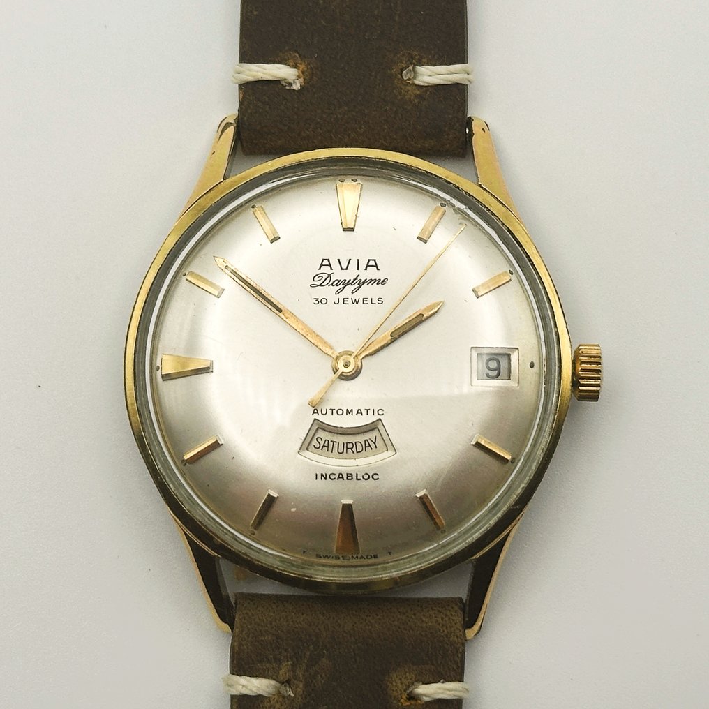 Avia - Daytyme Automatic - 没有保留价 - 15004 - 男士 - 1960-1969  #1.0