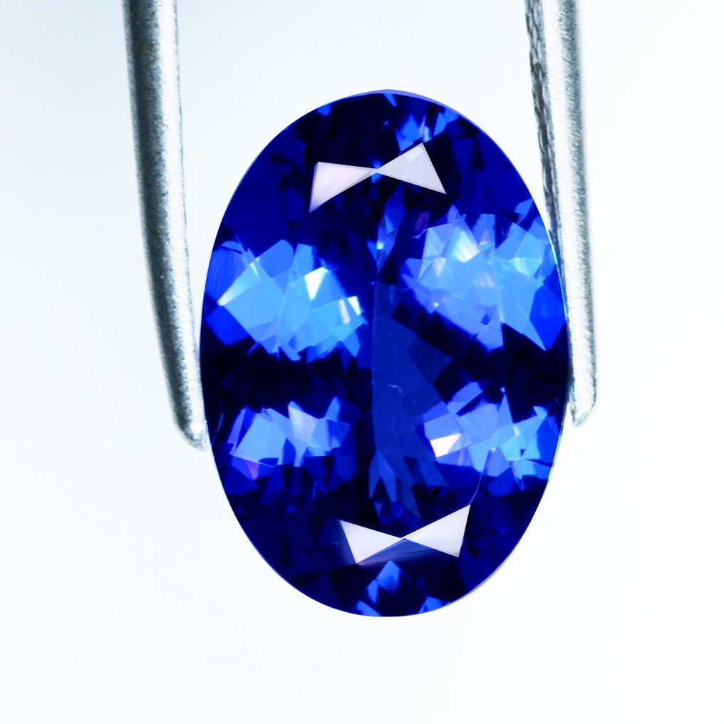Blu Tanzanite - 5.78 ct - Gemological Institute of America (GIA) #1.0