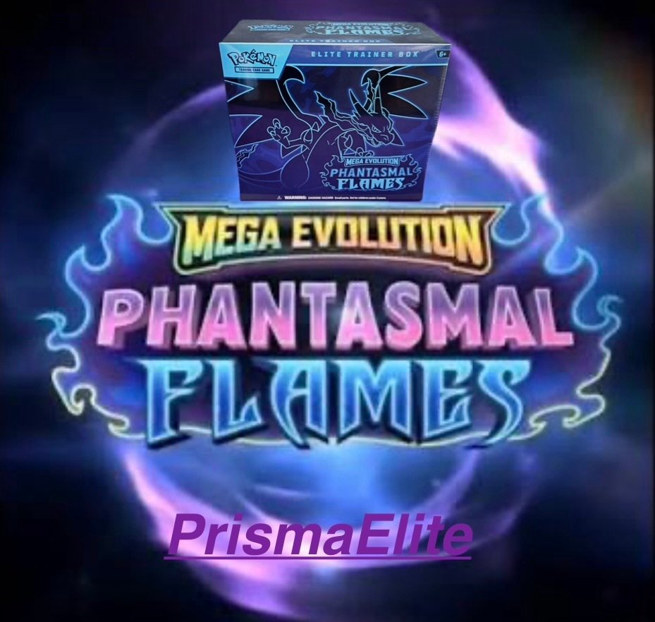 Pokémon - 1 Elite Trainer Box - PHANTASMAL FLAMES #2.1