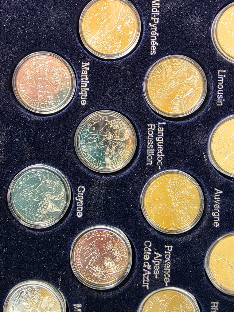 法國. 10 Euro 2012 "Régions" (27 monnaies)  (沒有保留價) #3.2
