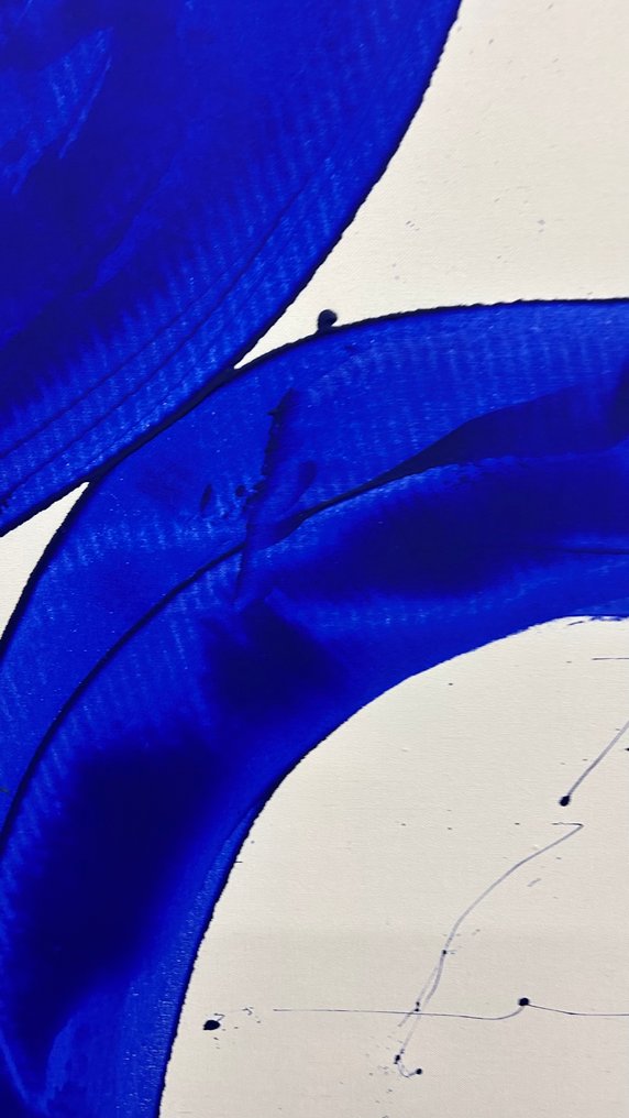 Stefanie Raus - Verschlungen blau III 1185 XXL #4.3