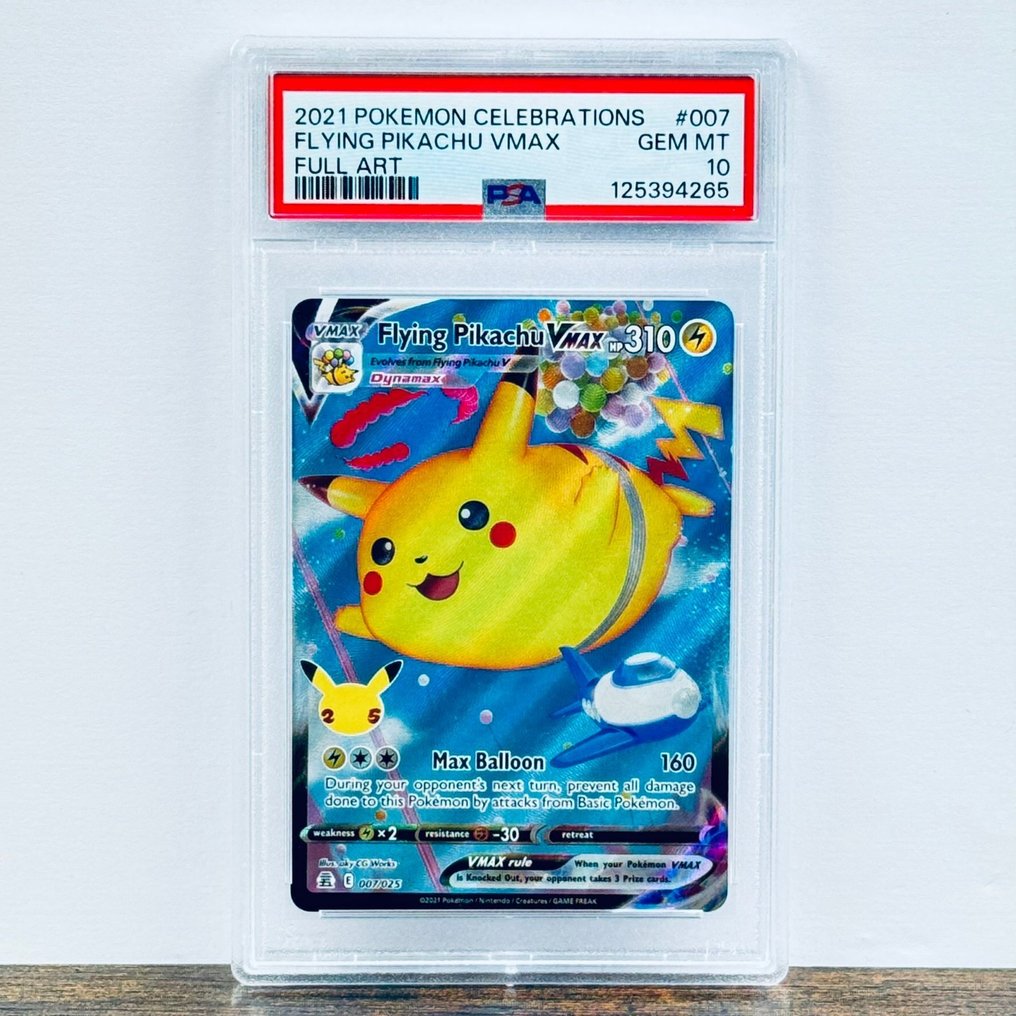 Pokémon Graded card - Flying Pikachu 007 - Pokémon - PSA 10 #1.0