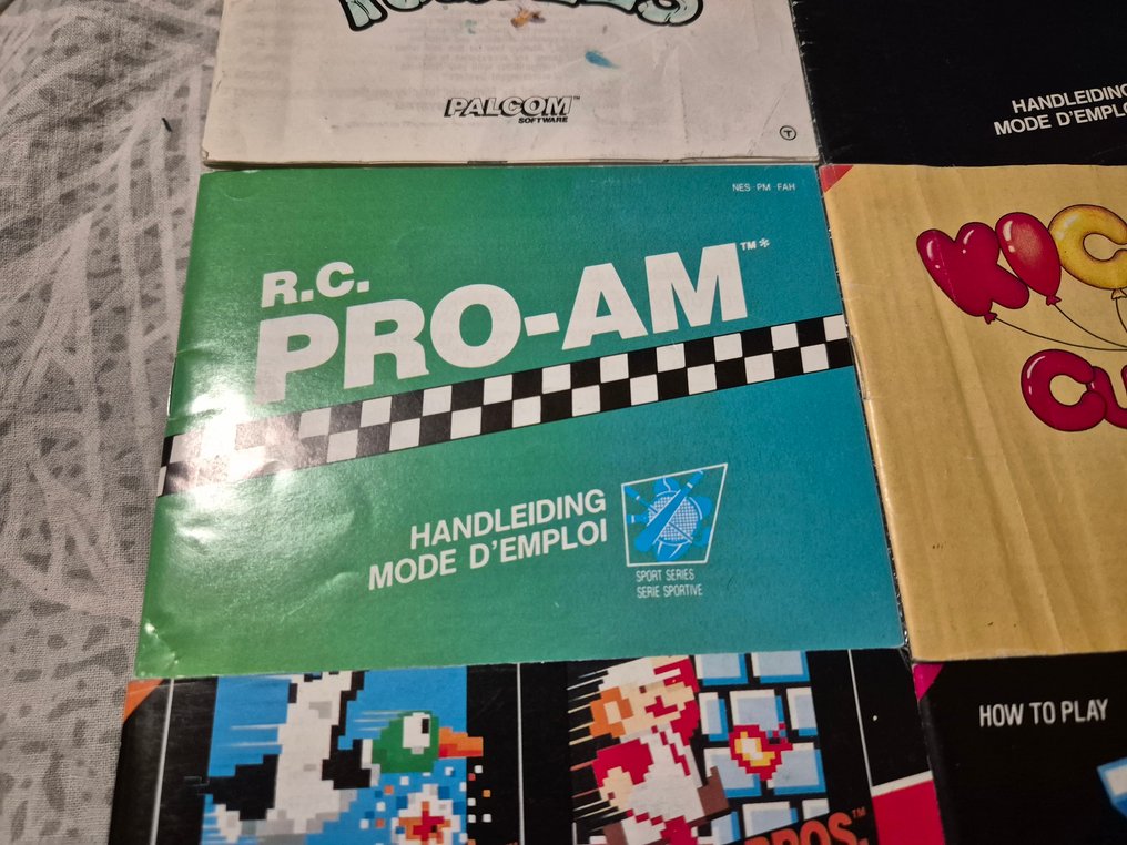 Nintendo - Nes - manual lot - Merchandise di videogiochi #4.3